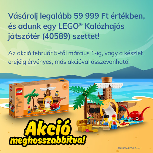 LEGO  Special Edition Sets - Kalózhajós játszótér (40589) akció!