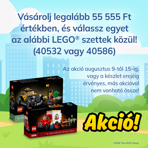 Válassz egyet a 2 féle ajándék közül akció!